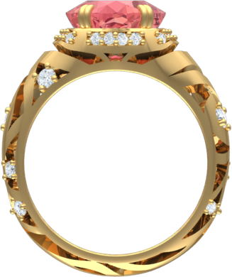 ladies diamond fashion ring