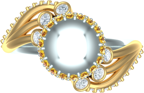 ladies dome ring