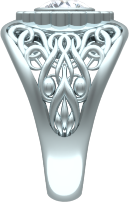 ladies diamond fashion ring