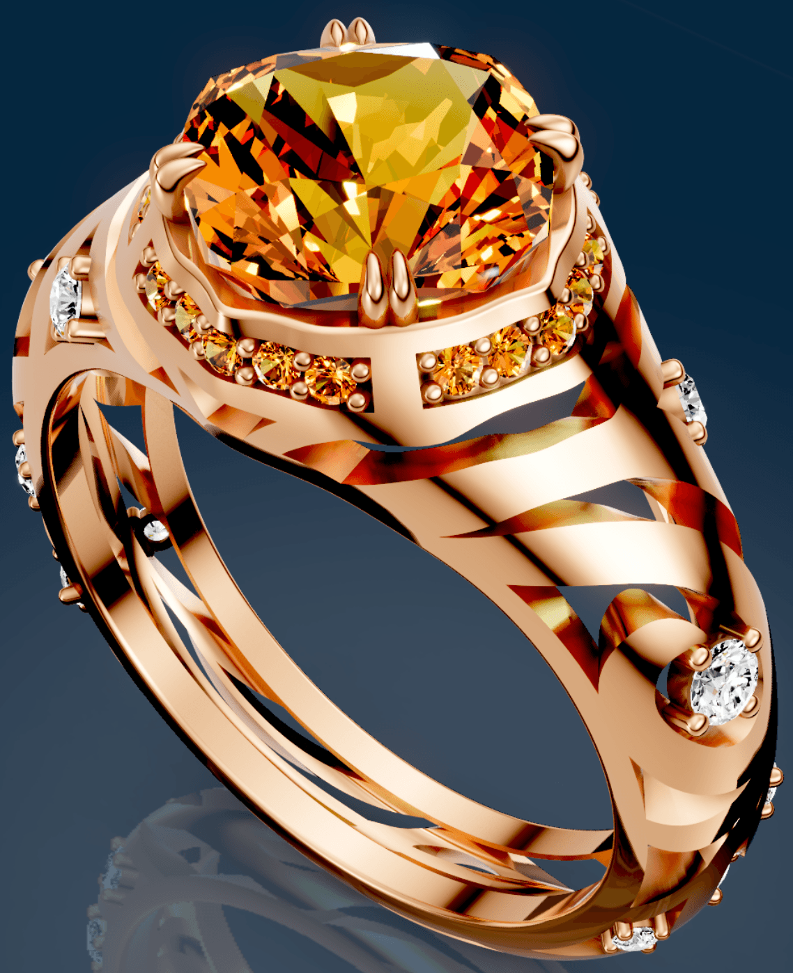Modern Engagement Ring