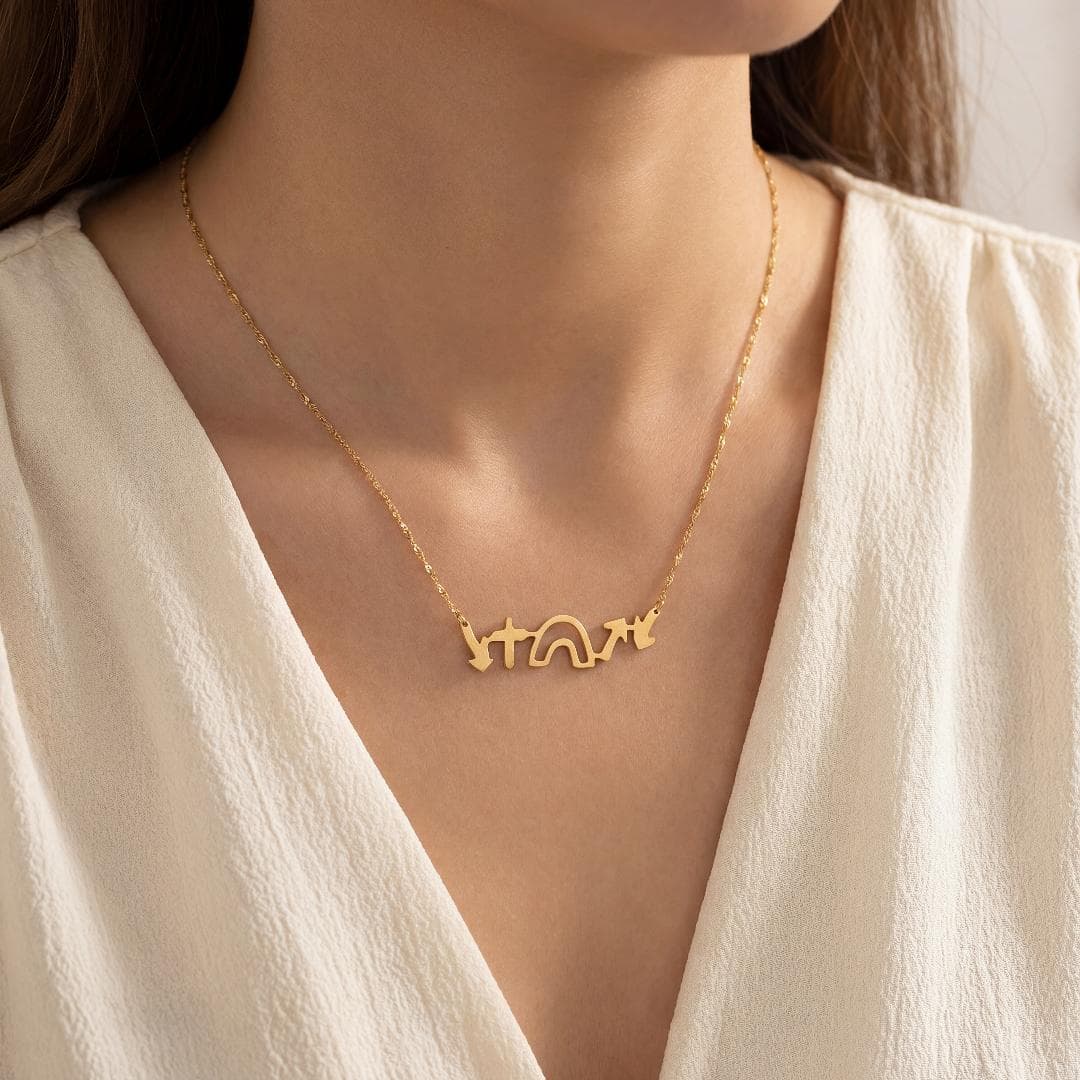 Gospel Necklace - Model View