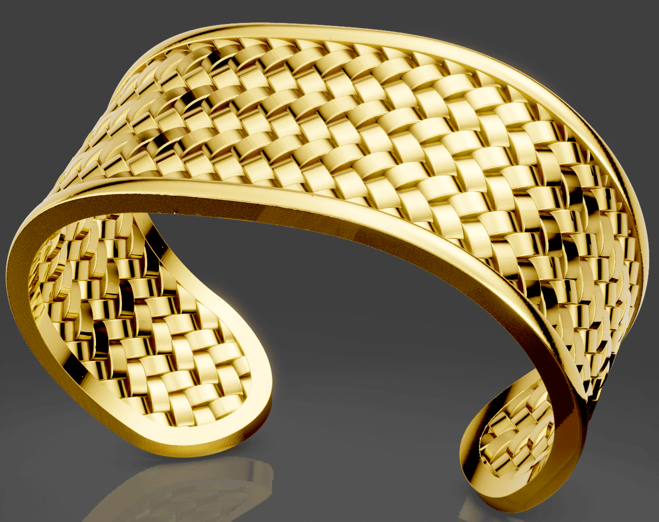 Woven Cuff Bracelet