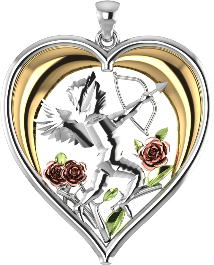 Cupid Heart Pendant